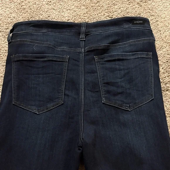 Liverpool Dark Indigo Women's High rise ankle Skinny Jeans SZ 8/29 - Picture 4 of 8